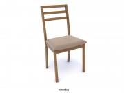 Conjunto Mesa de Jantar Seiva Diamante 614 com 06 Cadeiras 1.40 x 0.90 Retangular